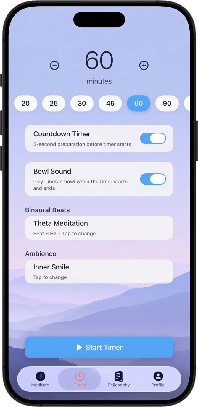 Awakening session player in light mode